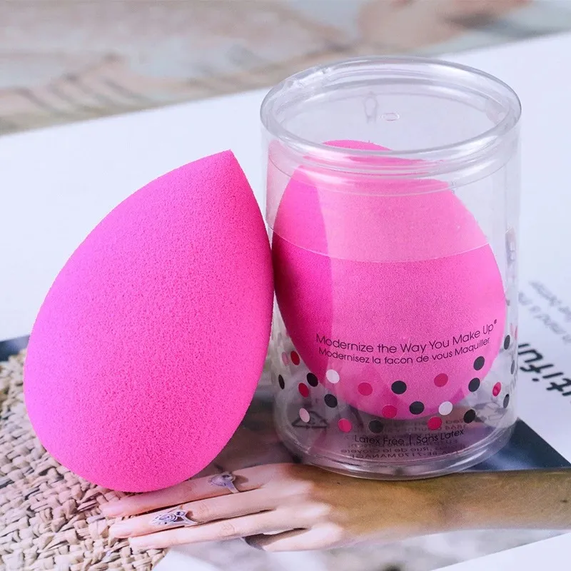 Spugna per trucco Soffio cosmetico Correttore Set frullatore in polvere Fondotinta Spugna Soffio Bagnato Diventa più grande Strumento cosmetico Spugna per trucco