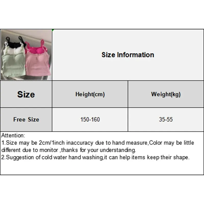 Summer Lace Strap Patchwork Camisole Kvinder Ensfarvet Ærmeløse Buttons Tank Top — image 7