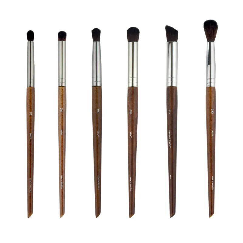1pc MF Eyeshadow Makeup Brushes Concealer Make Up Brush Crease Highlight Smudge Synthetic hair Eye Shadow Soft cosmetic tools — image 4