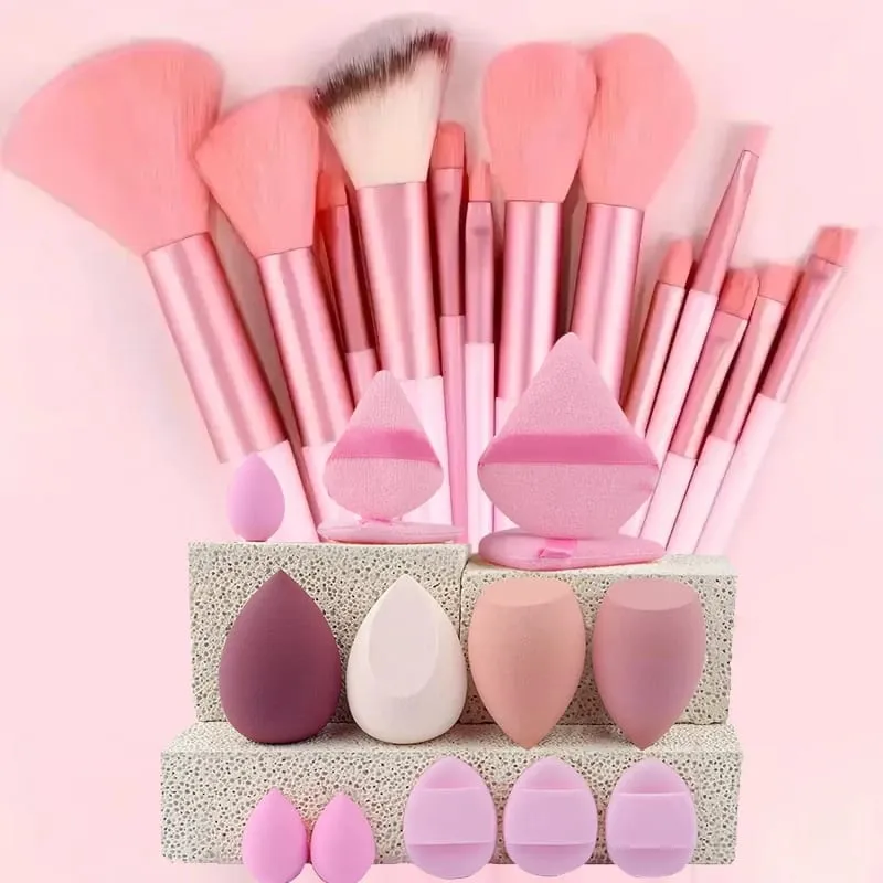 10-teiliges Set Make-up-Pinsel-Werkzeug-Set, kosmetisches Pulver, Lidschatten, Foundation, Rouge, Blending, Schönheit, Maquiagem, Beauty-Set für Party — image 22