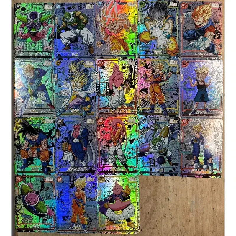 Personaggi anime Dragon Ball Super Bulma Cell Texture abbronzante fatta in casa fai da te Giocattoli di gioco Carta da collezione Regalo di compleanno di Natale — image 12
