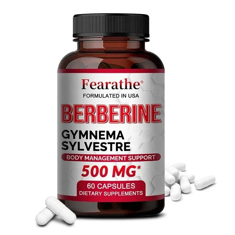 Berberine Capsules ศักยภาพสูงสุดสำหรับระดับน้ำตาลในเลือด ระบบภูมิคุ้มกัน สุขภาพ ความแข็งแรงสูง การจัดการน้ำหนักเพื่อสุขภาพ — image 10