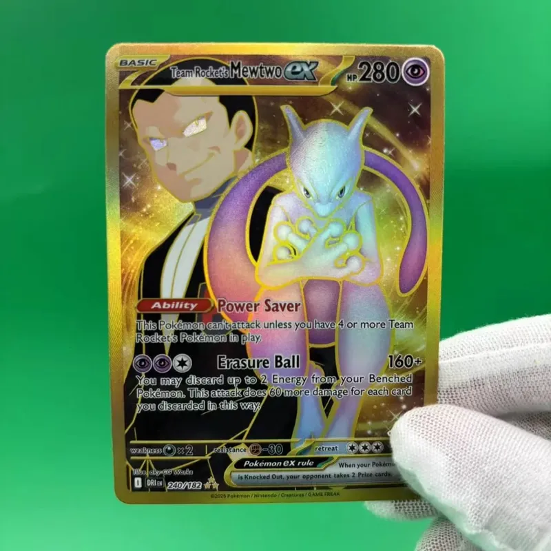 P 컬렉션 카드 Mew ex Umbreone Blastoise DIY 자기 제작 단일 카드 클래식 게임 애니메이션 카드 선물 장난감 — image 22