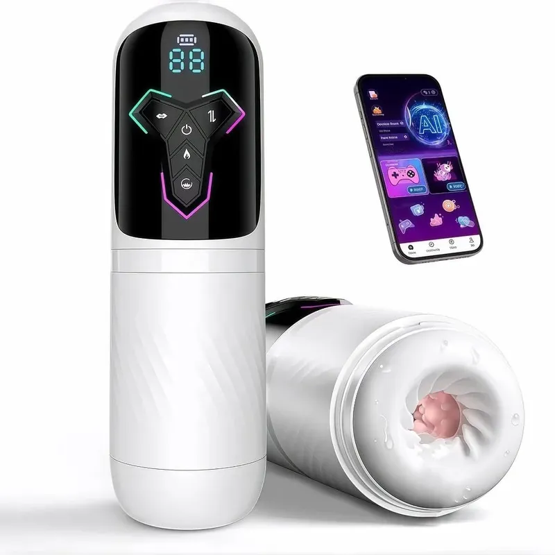 Tự Động Kính Thiên Văn Nam Masturbator Đâm Hút Rung Làm Nóng BF Thủ Dâm Cốc Nam Giới Trưởng Thành Đồ Chơi Tình Dục