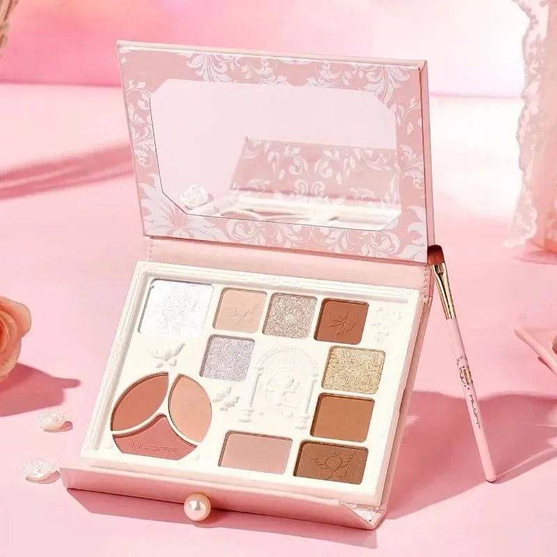 Makeup Dárková sada Paletka očních stínů a rtěnka Celoobličejová kosmetická sada Perfektní dárek k Valentýnu pro přítelkyni Maquillage — image 5