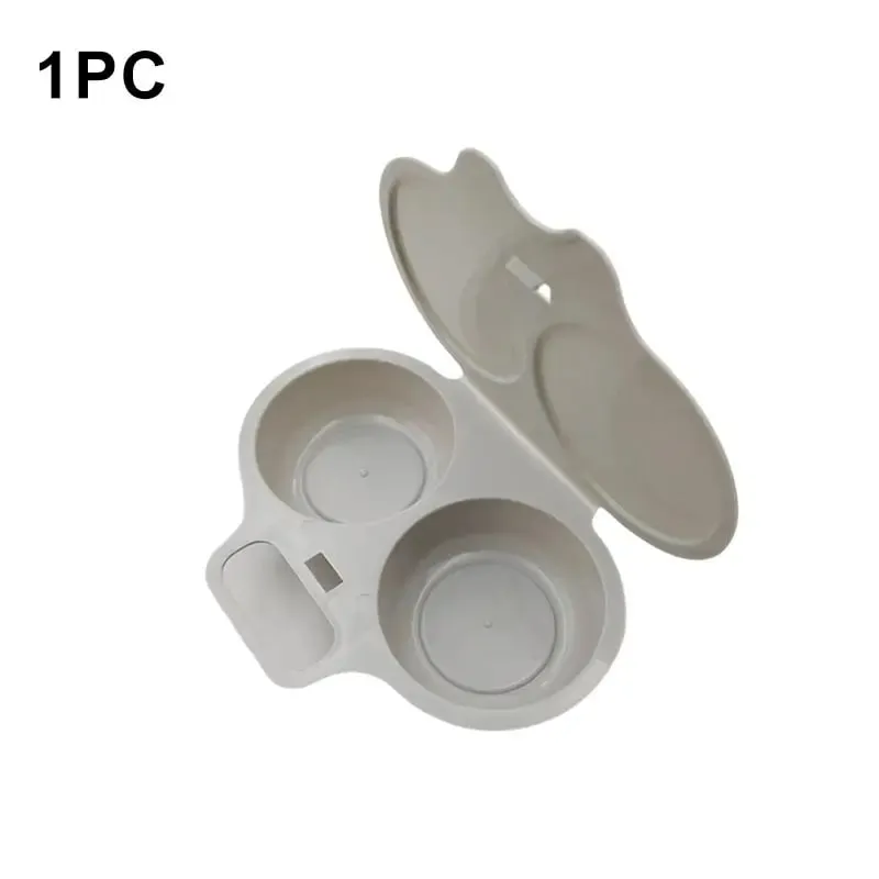 Plastic Microwave Oven Egg Cooking Mold Kitchen Cooking Mold Egg Poacher Kitchen Gadgets Fried Egg Tool Cute Diy Toast Bread — image 8