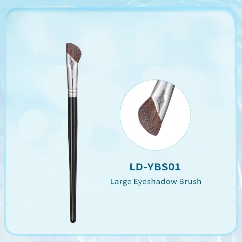 Ovw novos pincéis de maquiagem cabo preto macio macio sombra fundação corretivo mistura blush escova cosméticos ferramenta beleza — image 13