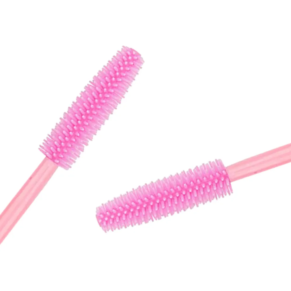 50/100 stücke Wimpern Pinsel Silikon Wimpern Pinsel Mascara Wands Applikatoren Für Frau Lash Augenbrauen Kosmetik Make-Up-Tool — image 3