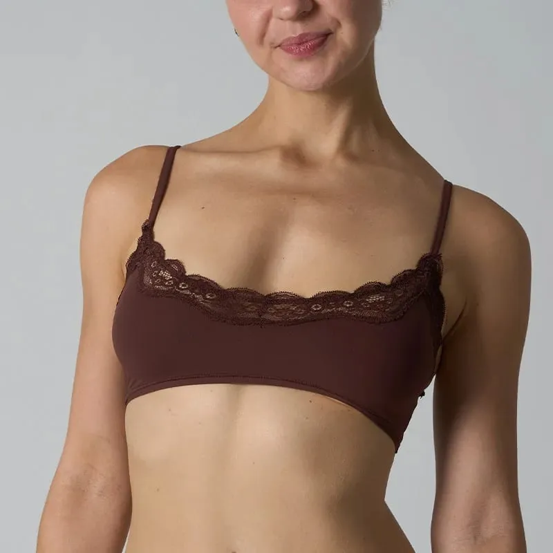 Set Pepejal Bra Renda Comel Gabungan Percuma Wanita Bra Tali Boleh laras+Seluar Dalam Pinggang Rendah Bergaya Ringkas Set Pakaian Dalam Keanjalan Tinggi — image 8