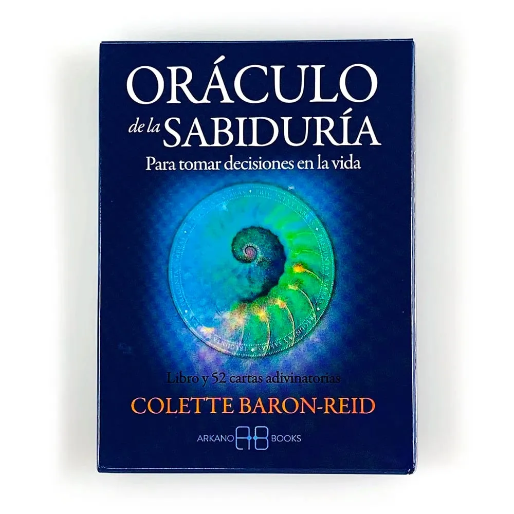 Карты Oráculo De La Sabiduría Oracle, испанская версия, колода для гадания мудрости, карты для гадания, игра для коллекционеров, подарки — image 1