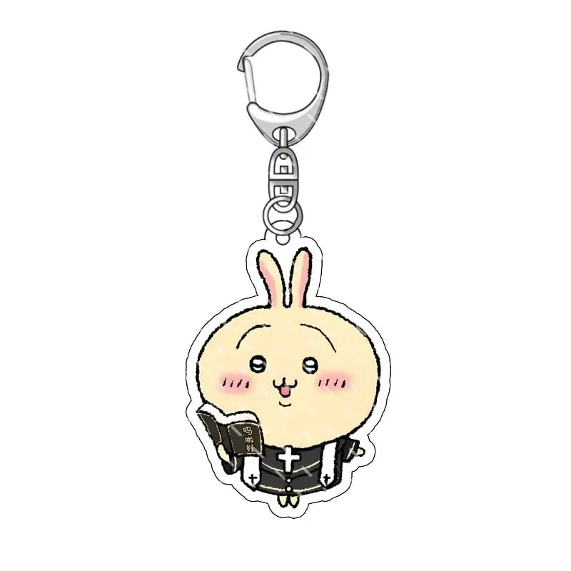 jiyi Pendant Anime Comic Acrylic Peripheral Keychain Hachiware Usagi Cute Pendant Bag Hanging Dekorasyon na Dekorasyon — image 31