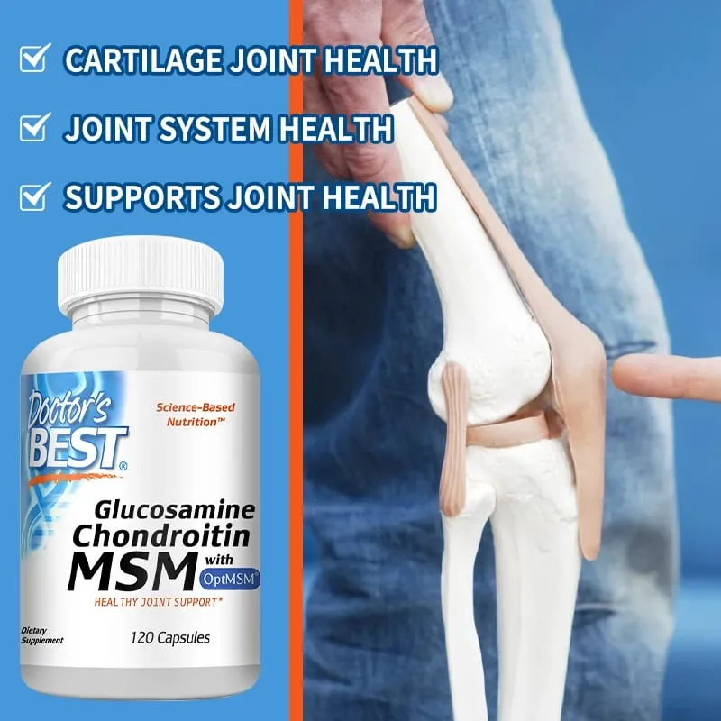 Glucosamine Chondroitin MSM dengan Dukungan Sendi OptiMSM Membantu Mobilitas Sendi Kesehatan Secara Keseluruhan — image 3