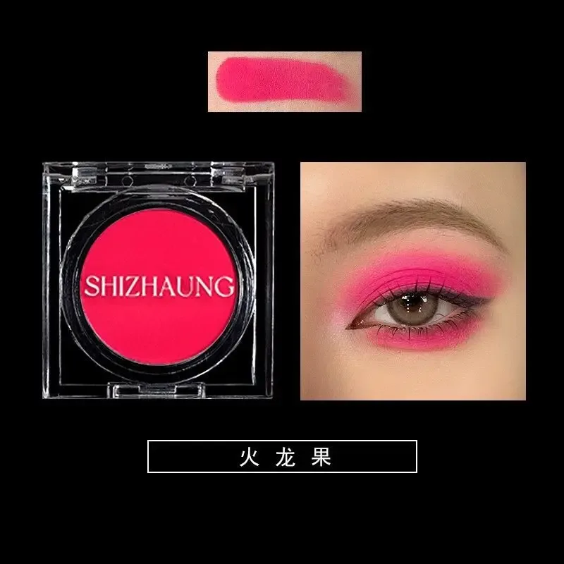 Chamäleon-Lidschatten-Puder, einfarbig, matt, schimmernd, metallischer Glitzer, Gothic, Hochglanz, hohe Farben, feines, blitzdauerndes Augen-Make-up — image 14