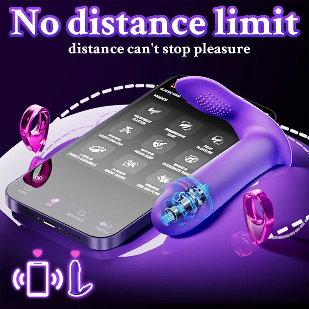 APP Manipulation Bullet Vibrator Silikon Tragen Mini Vibrator Sexspielzeug Persönliches Massagegerät mit 10 Vibrationseinstellungen Wasserdicht — image 4