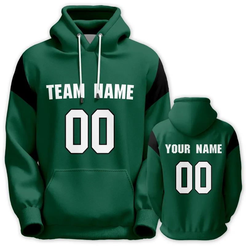 Herren-Fußball-Hoodie, personalisierbar, bedruckt, Teamname, Nummer, Sweatshirt, Spieltag, Pullover, Geschenk — image 10