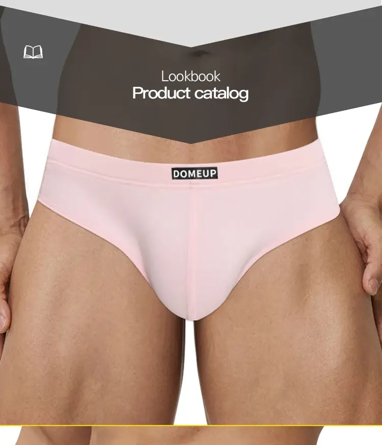 Men's Soft Solid Bikini Briefs, Elastic Wide Waistband 3D Support Pouch, Skin-Friendly Breathable Daily Casual Underwear — image 12