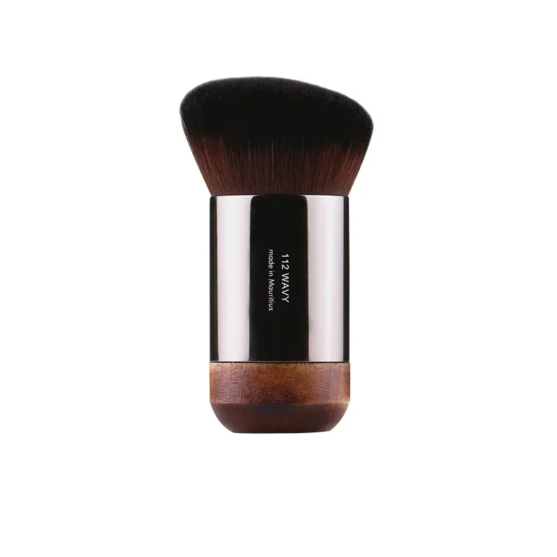 1 pz MF Pennelli per trucco morbido in legno naturale Fondotinta in polvere Correttore Pennello per trucco Blush Capelli sintetici Ombra Strumenti di alta qualità — image 9