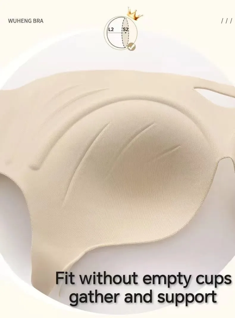 Nuovo reggiseno push-up confortevole e senza cuciture in un unico pezzo scavato, raccolta del seno piccolo, anti-cedimento, senza reggiseno ad anello in acciaio — image 6