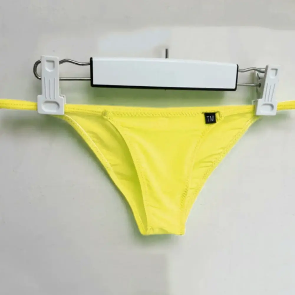 Men Solid Color Thin Soft Breathable Very Hot Lingerie Gay Sissy Pouch Underwear Solid Underpants Panties Briefs Men's Clothing — image 11
