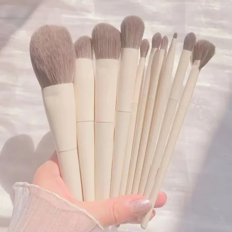 10PCS Make-Up Pinsel Set Professionelle Super weiche detail pinsel Rouge Pinsel Foundation Concealer Lidschatten Pinsel Dame Schönheit Werkzeug — image 19