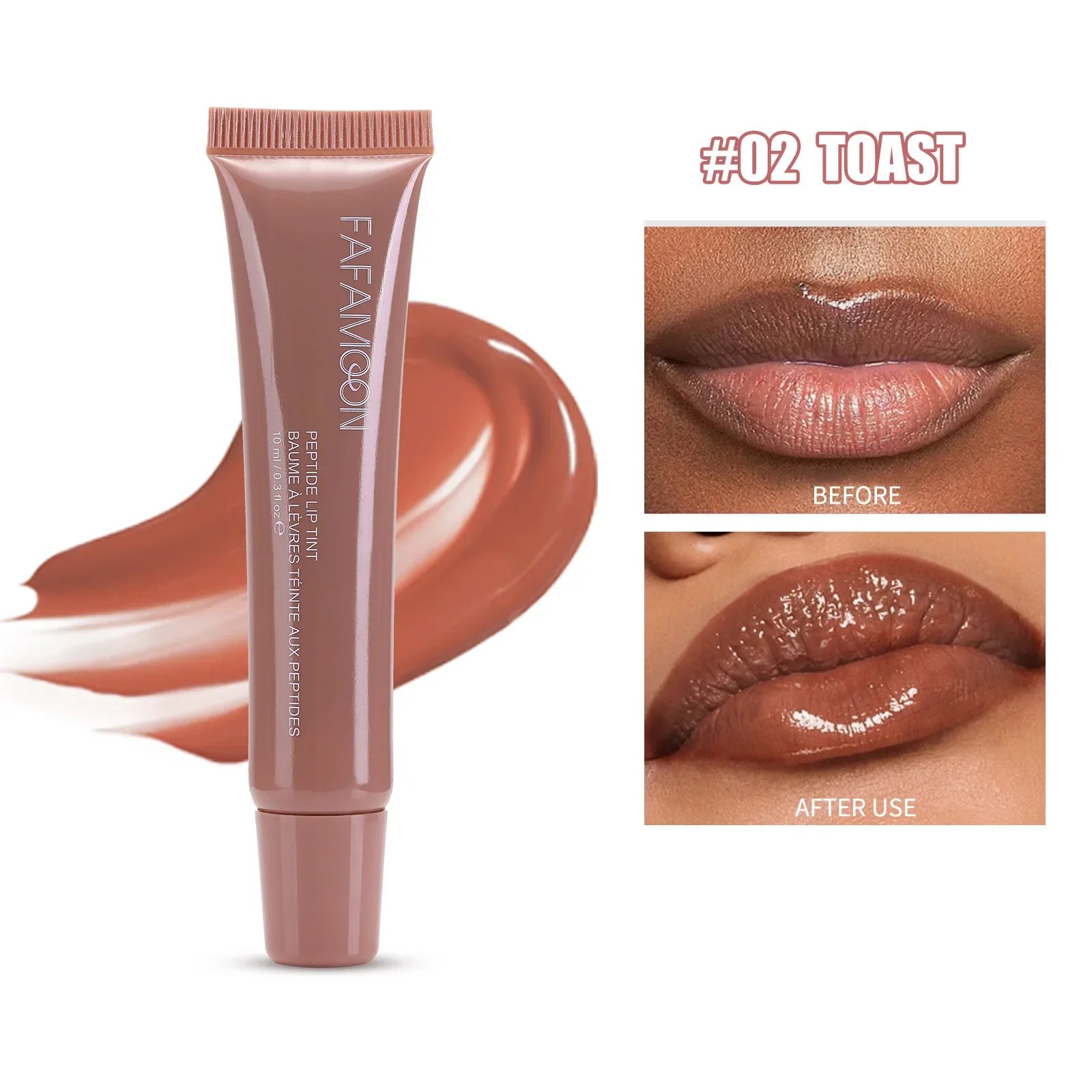 Hidratante espelho brilho labial plumper maquiagem nutritivo batom líquido transparente mineral óleo labial beleza cosméticos novo — image 8