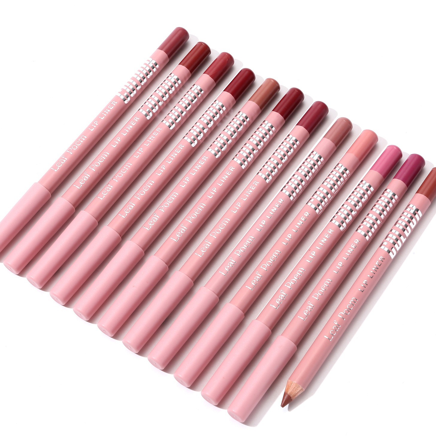 12Color Matte Lipliner Pencil Wasserdichter Plumping Stain Lippenstift Natural Nude Pink Lip Liner Pro Outline The Lips Contour Makeup — image 6
