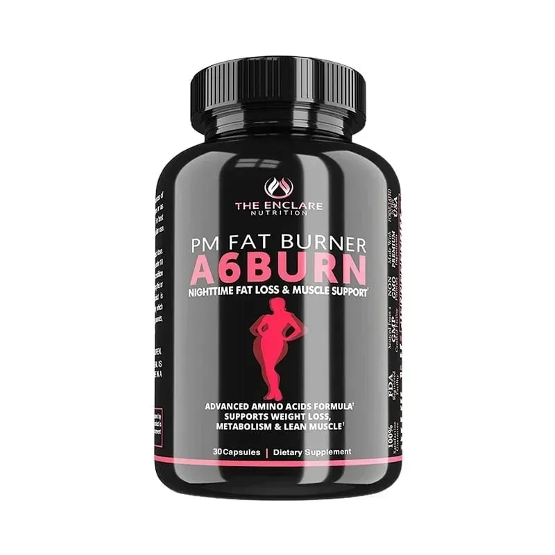 Night Slimming Fat Burning Capsules for Weight Loss Suppresses Appetite and Strongly Promotes Metabolism in Men and Women