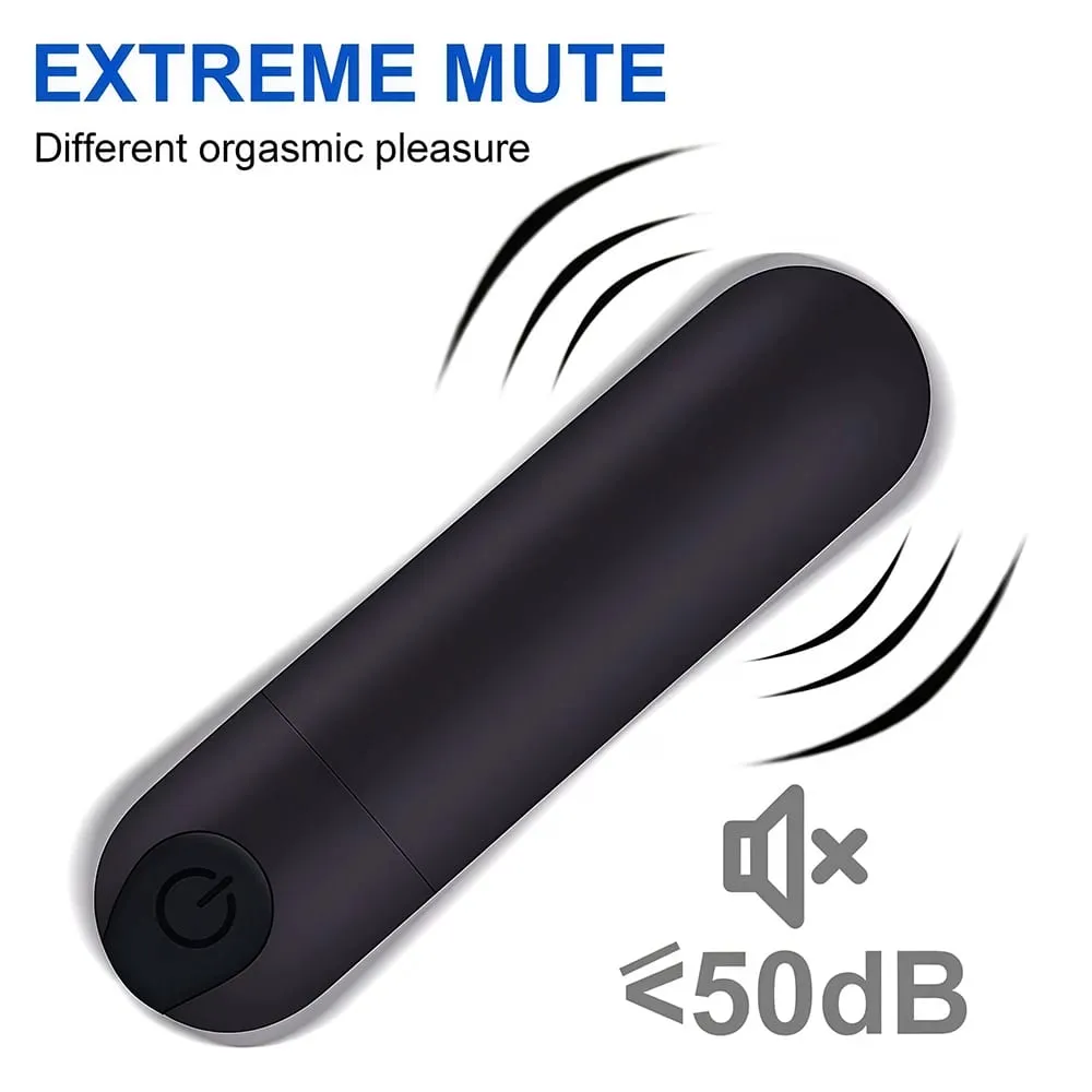 USB تهمة 10 سرعات رصاصة صغيرة هزاز قابلة للشحن اللاسلكية تهتز الشرج المكونات البظر محفز الكبار الجنس لعب للنساء — image 5