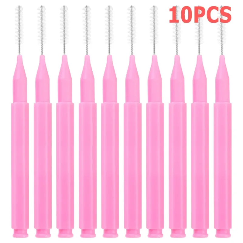 แบบพกพา Mini แปรงคิ้ว 20/50PCS Brow Perm แปรงทิ้ง Bendable Micro Eyelash Brow ยกแปรง Applicators เครื่องมือ — image 16