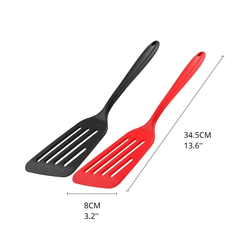 Oeuf poisson poêle spatule cuillère pelle à friture Silicone tourneurs ustensiles de cuisine outils de cuisine accessoires de cuisine Gadgets — image 3