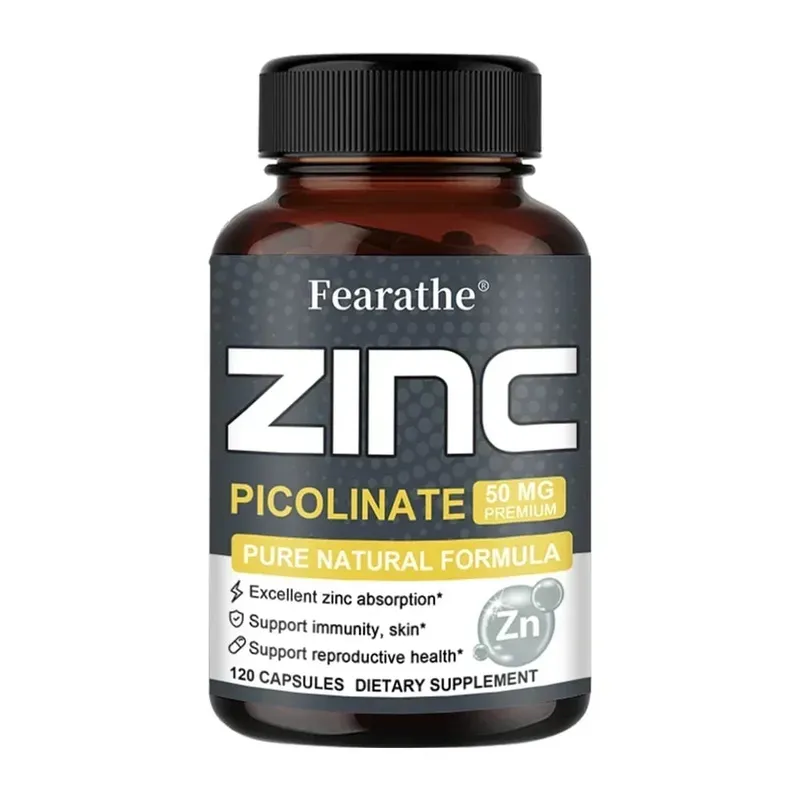 Zink 50 Mg - Högpotent tillskott av rent zink ökar immunfunktionen Främjar frisk hud och främjar benmärgens hälsa — image 9
