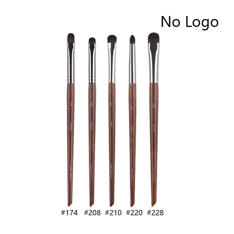 5 ชิ้น/เซ็ตไม้ธรรมชาติอายแชโดว์แปรงแต่งหน้า Eye Make Up แปรงคอนซีลเลอร์ Crease Smudge เครื่องสำอางค์ชุดเครื่องมือบาง liner — image 11