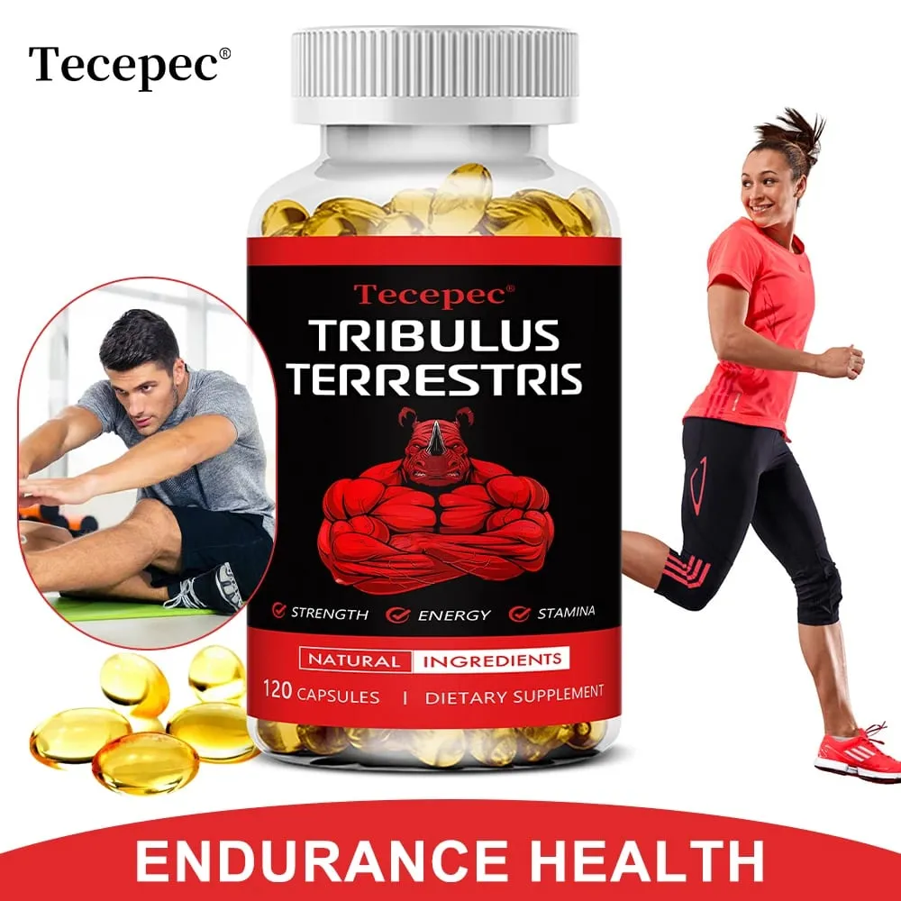 Tribulus Extract Capsules For Men - Extra Strength 6700 Mg - Energy Endurance & Natural Energy Non-GMO — image 1