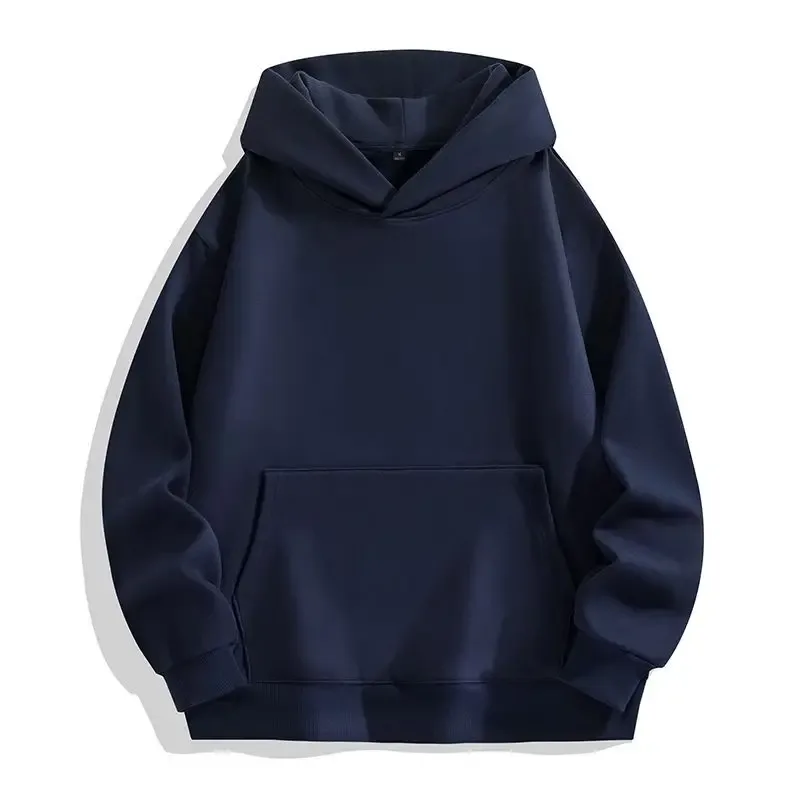 480GSMฤดูหนาวผู้ชายผ้าฝ้าย100% ขนาดใหญ่Hoodiesไม่มีลำลองStreetwearสปอร์ตHooded Sweatshirts HeavyขนแกะPullovers — image 15
