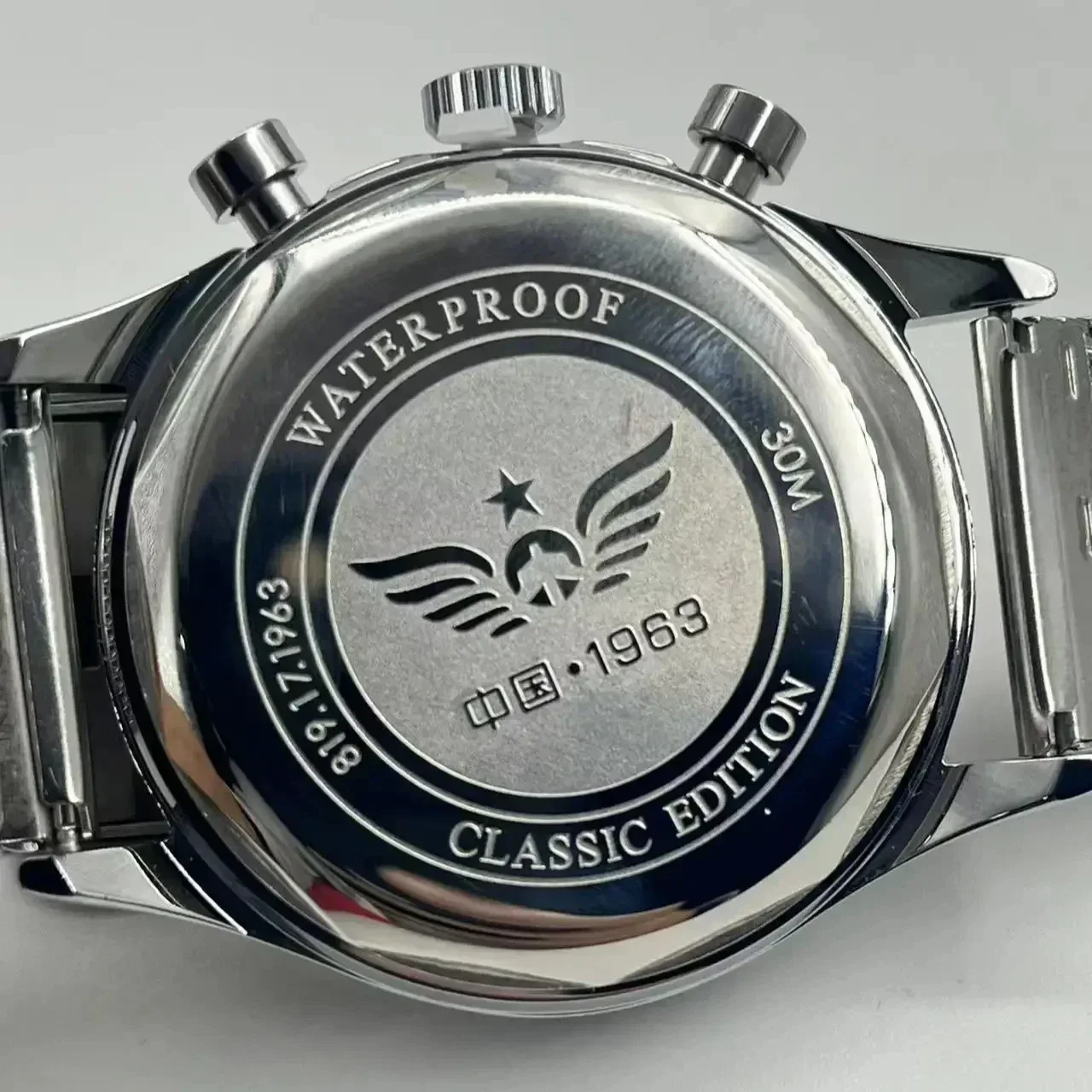 2026 New Men's Watches 1963 Pilot Automatic Watch 42mm Waterproof Retro Quartz Chronograph Vintage Dress Watch Relojes — image 4