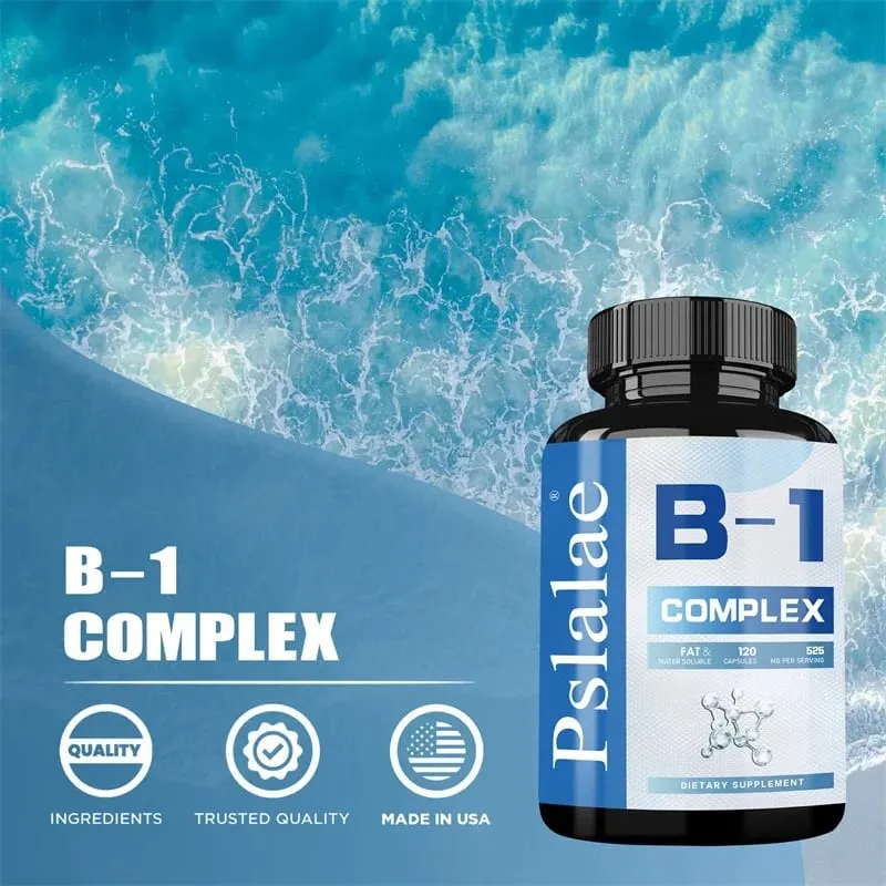 Vitamin B1 Complex - Improves Energy Levels Boosts Metabolism and Supports Nervous System Health — image 6