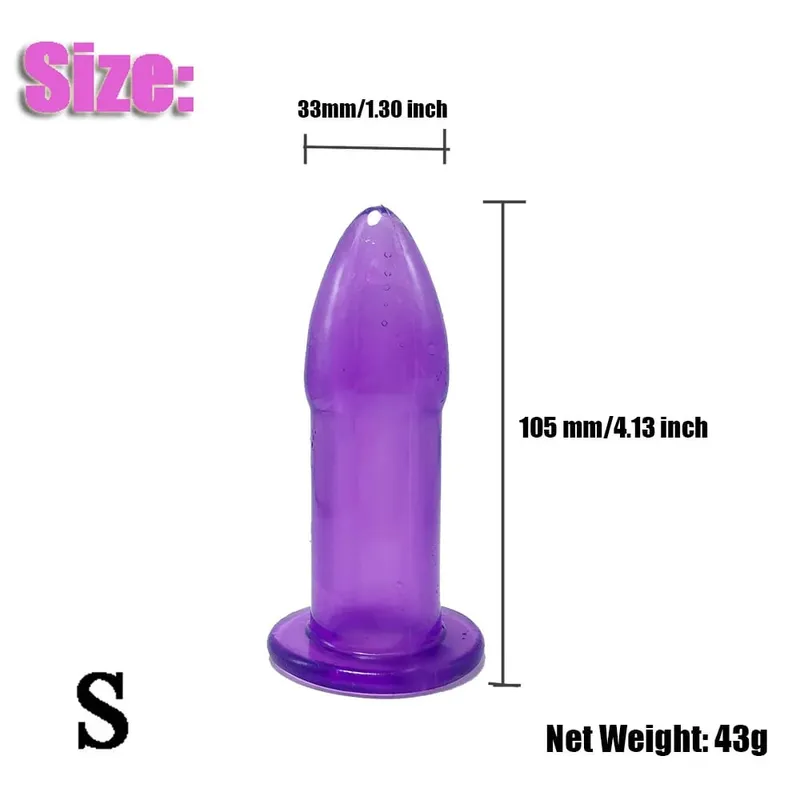 Juego de 5 unidades de tapón Anal con forma de bala, Kit de entrenamiento con tapón Anal, dilatador, entrenamiento progresivo, juguete sexual para adultos para mujeres, hombres y parejas — image 16