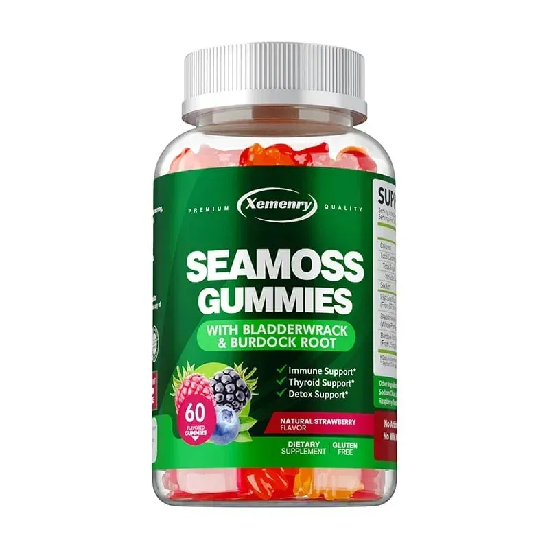 SEA MOSS Gummies - Supports Thyroid Skin Joint Health Gut Cleansing Antioxidant — image 8
