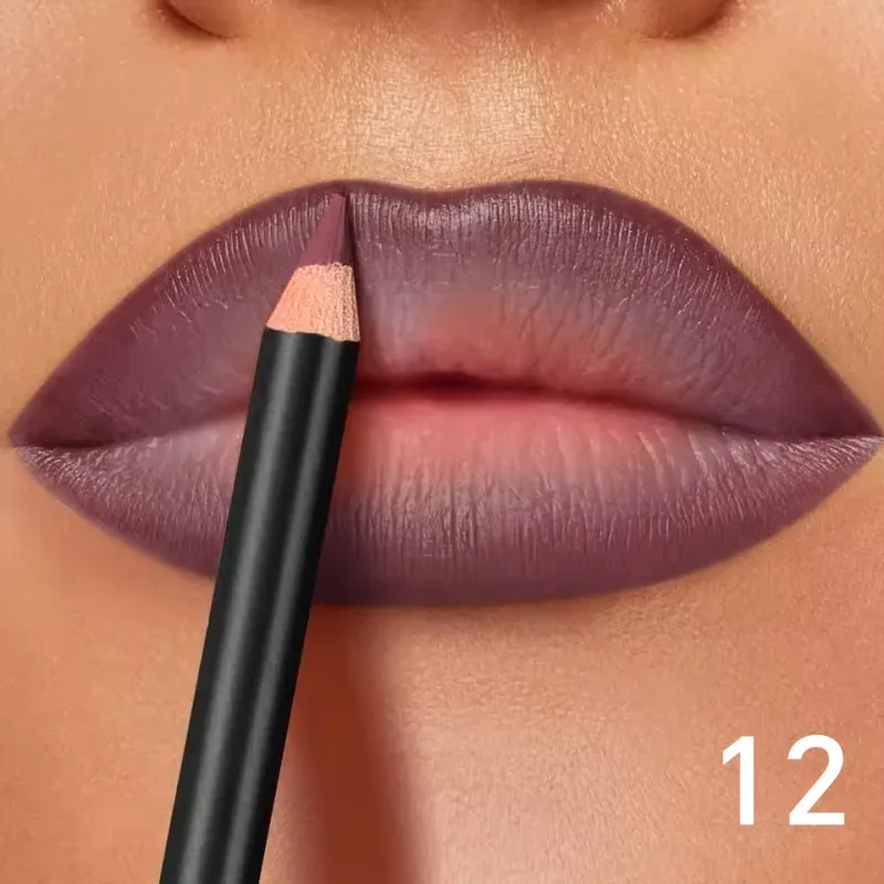 Pelapik Bibir Matte Kalis Air 6 Warna - Formula Tidak Pemindahan Tahan Lama Kemasan Matte 6 Warna Serbaguna — image 17