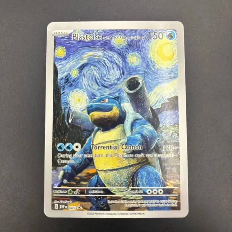 Collezione di carte fai da te 2023 SVP EN VAN GOGH/CAPPELLO IN FELTRO GRIGIO Self Made Singola carta Gioco classico Anime Carte regalo giocattolo — image 12