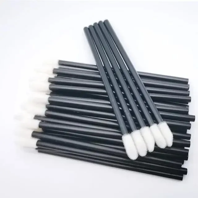 50 Pz Usa E Getta Pennello Per Labbra Trucchi Per Ciglia Microbrush Lash Extension Mascara Applicatore Rossetto Bacchette Set Strumenti di Trucco Cosmetico — image 2
