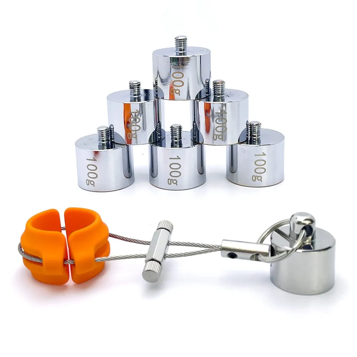 Entrenador de pene, ejercicio de soporte de peso para testículos, peso ajustable, entrenamiento de fuerza, juguete sexual, juguetes para hombres adultos — image 1