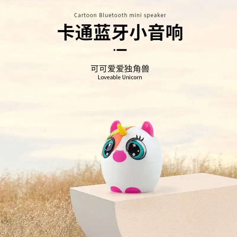 Unicorn Portable Bluetooth Speakers Hands-free Calls Small Speakers Heavy Bass Wireless Bluetooth Stereo Phone Speaker Audience — image 4