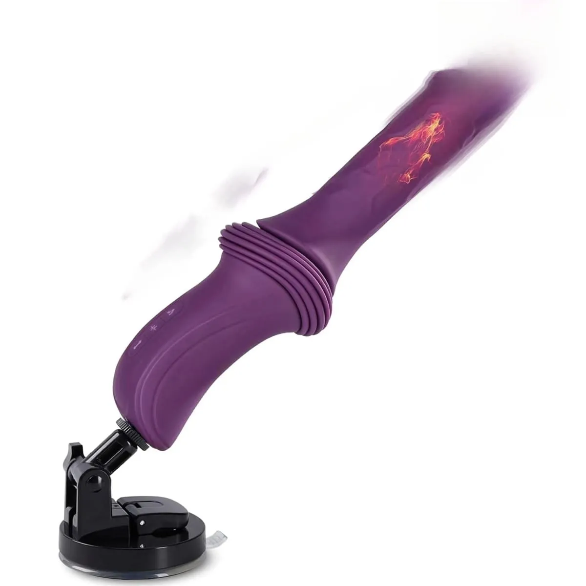 Beichao Sex Machine Spinta Dildo Vibratore G Spot Massaggiatore vaginale Masturbazione femminile Ventosa Riscaldamento Giocattoli del sesso — image 1