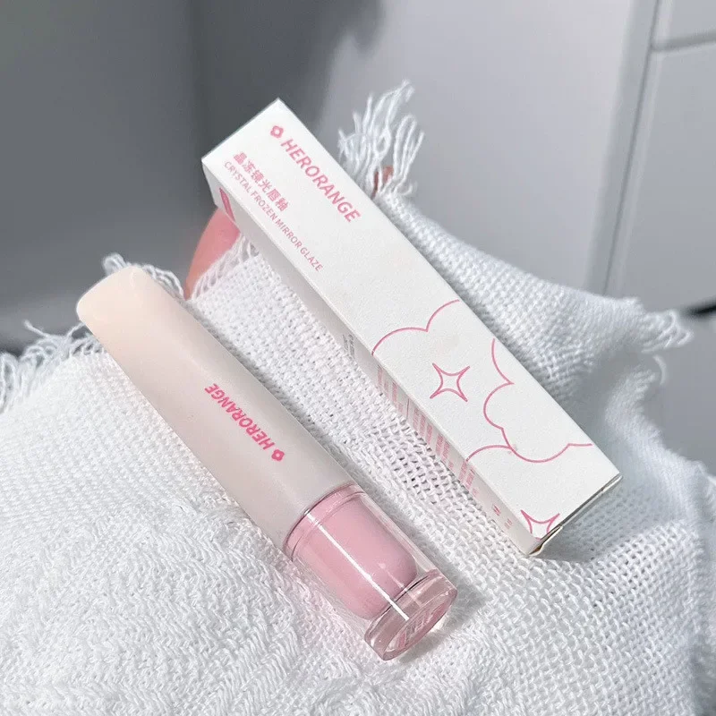Gelatina Lip Gloss Specchio a lunga durata Acqua Smalto per labbra Rossetto colorato idratante Cristallo lucido Tinta per labbra Labbra coreane Cura Trucco — image 4