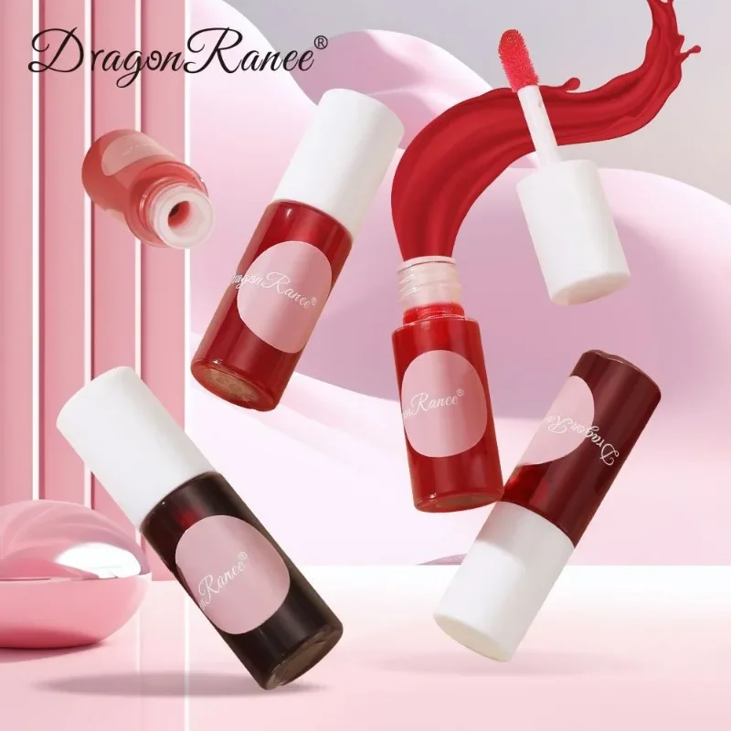 10 Color Lip Tint Stain Cheek Tint Moisturizing Liquid Lipstick Long-lasting Waterproof High Pigment Lipgloss Rouge Water Makeup — image 4