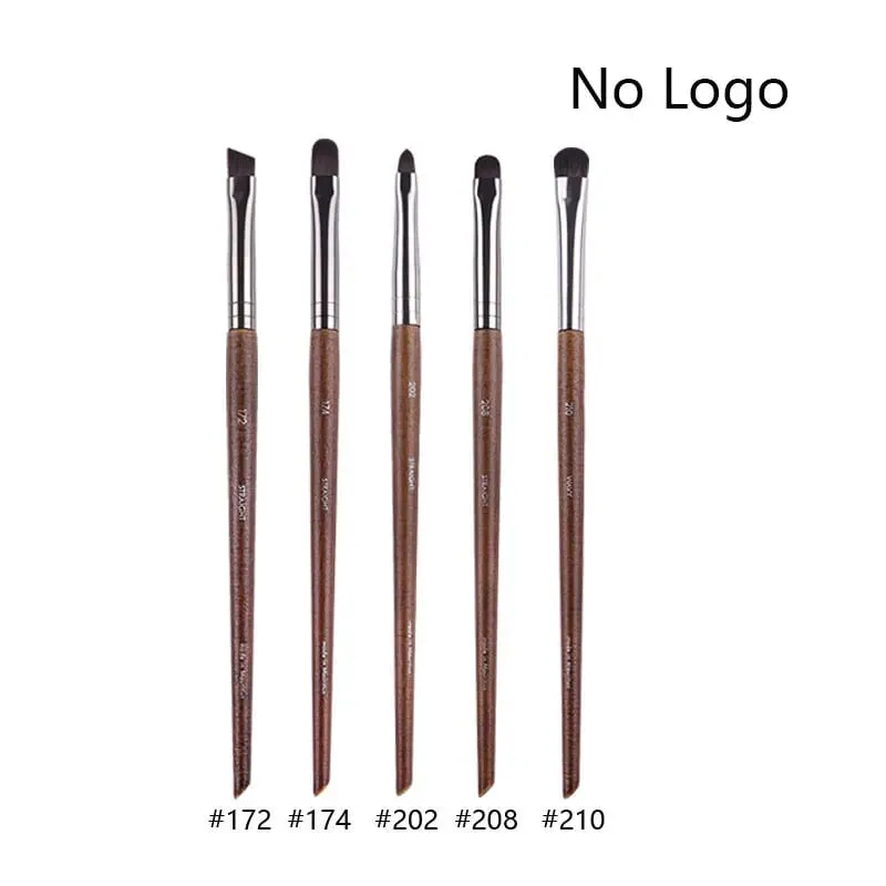 5 ชิ้น/เซ็ตไม้ธรรมชาติอายแชโดว์แปรงแต่งหน้า Eye Make Up แปรงคอนซีลเลอร์ Crease Smudge เครื่องสำอางค์ชุดเครื่องมือบาง liner — image 15