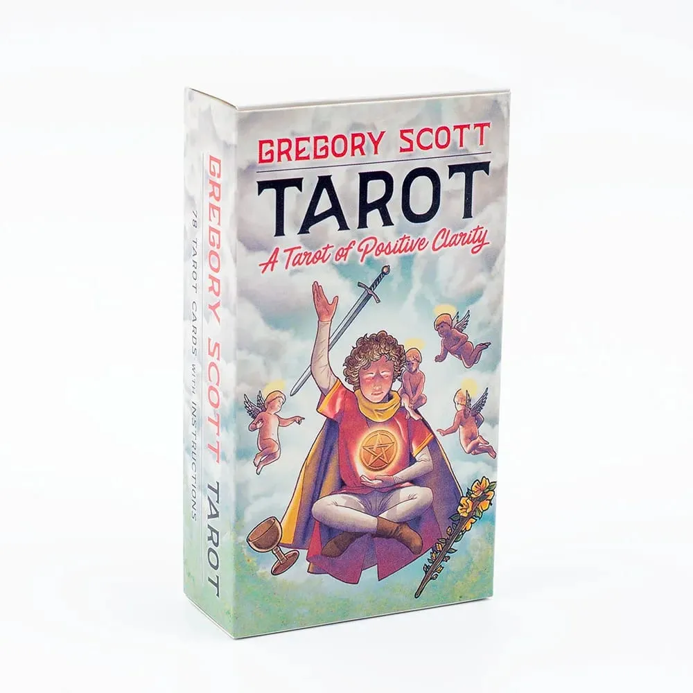 Gregory Scott Tarot 78-Card Deck Tabletop Cards Of Group Games For Parties Precognition & Divinatio Oracle Set 11.1*6.1cm — image 1