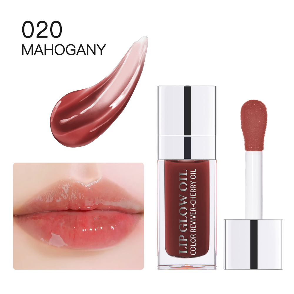 Crystal Jelly Moisturizing Lip Oil Plumping Lip Gloss Makeup Sexy Plump Lip Glow Oil Tinted Lip Plumper — image 11