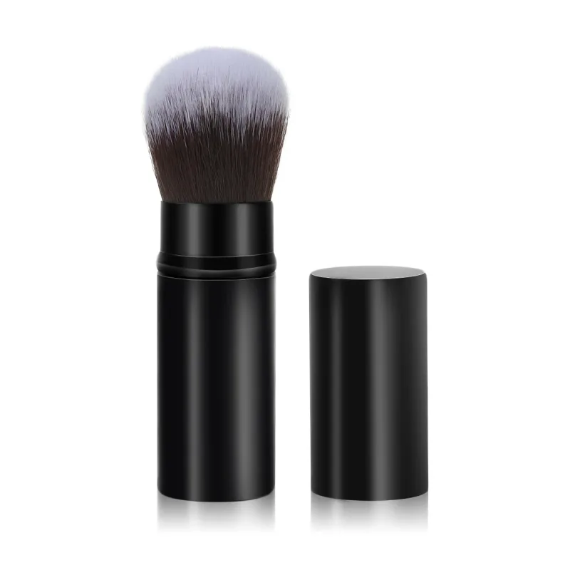 1 pçs pincéis de maquiagem retrátil pó fundação mistura blush rosto kabuki escova maquiagem compõem ferramentas cosméticas — image 10